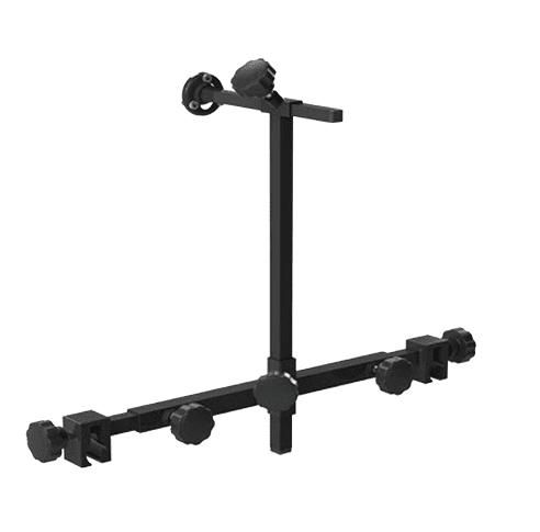 Halter für Kopfstützen mit Rahmenbreite 40-50cm mit Klaue schwarz