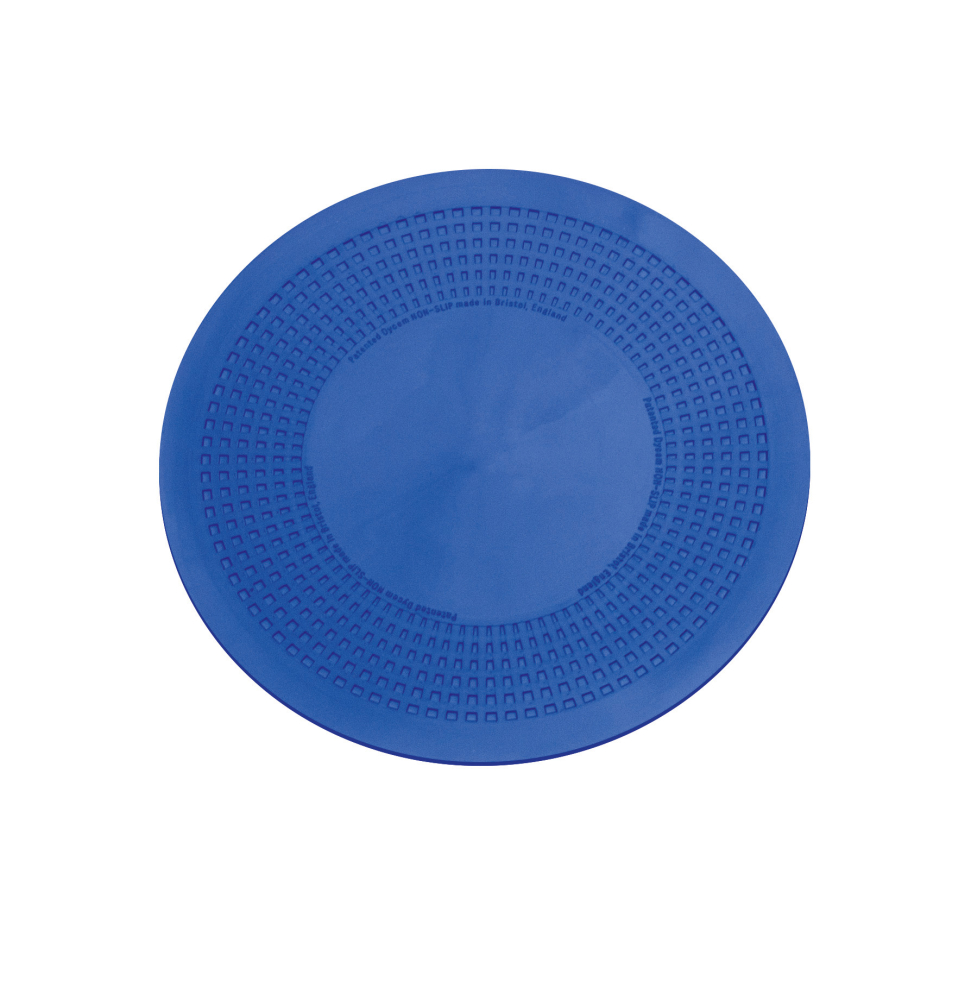 Anti-Rutsch Unterlage Dycem, blau, rund