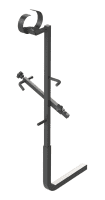 Rollatorhalter für Scooter, seitliche