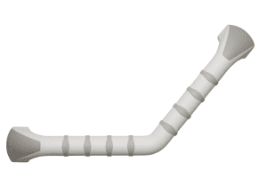 Kunststoff Wandhaltegriff Handy gewinkelt 40 cm
