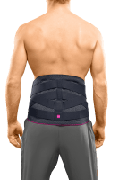 Lumbalstützorthese Lumbamed facet, dark grey