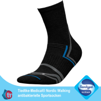 Socken NORDIC WALKING, schwarz, Hauptbild
