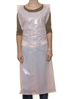 Einwegschürze,PE-Folie, weiß