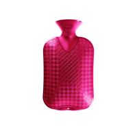 Wärmflasche Halblamelle, rubin