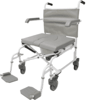Duschtoilettenrollstuhl DUO MOTION XL, 5" Räder