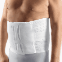 Bort Thorax-Abdominal-Stütze PostOban spezialweit, weiß, Höhe 21 cm