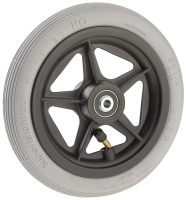 Komplett-Rad, luftbereift 200x30 mm Nabenlänge 60 mm grau