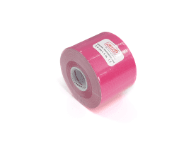 Kinesiology Tape, pink auf der Rolle