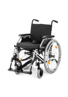 Rollstuhl Eurochair 2.750, Steckachse, Silverline, mit Trommelbremse, AOK BW-tauglich