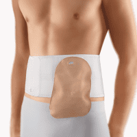 Bort Stoma-Bandage, 15 cm hoch mit Protektor
