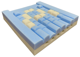 Sitzkissen CUBE Flexi ohne Bezug