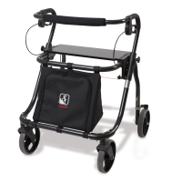 Rollator JUMBO 150 mit Sitz und Tasche, PU anthrazit