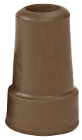 Gummikapsel schlank 16 mm, braun