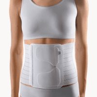 Bort Thorax-Abdominal-Stütze PostOban weiß, 21cm hoch