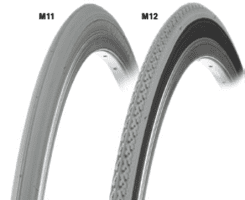 Hochdruckdecken für Aktiv-Rollstuhl 24x1"(620x25mm)M11, grau