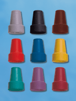 Gummikapsel für Unterarmgehstützen 16mm ohne Stahleinlage blau (VPE: 2 Stück)