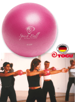 Spirit-Ball 16cm rubinrot