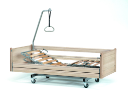 Pflegebett belluno_Sonoma_Eiche [Copyright: Hermann Bock GmbH]