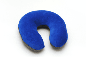 Nackenkissen Buchi soft, blau-grau