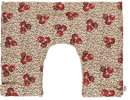 Kirschkern-Nackenkissen für die Mikrowelle, 40 x 50 cm