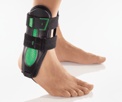Sprunggelenkorthese Cellacare Malleo Akut Classic schwarz-grün Gr.1