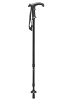 Teleskopstock Vario-Combi-Antishock, schwarz