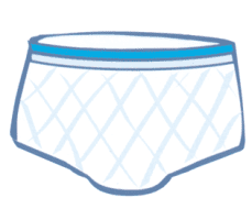 Fixierhose Kolibri comfix extra large braun Körperumfang 80 bis 120 cm(VPE: 5 Stk.)
