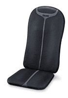 Shiatsu Rückenmassage-Auflage MG 205 schwarz