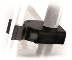 Stockhalter passend für Rollator Troja und Troja klein schwarz, Hauptbild