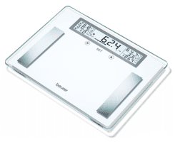 Glas-Diagnosewaage BG 51 XXL silber-transparent