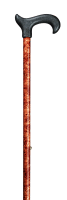 UNI-Ergonomic-Derbystock verstellbar, burl wood
