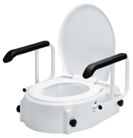 Toilettensitzerhöhung TSE A mit Armlehnen