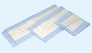 Flockenunterlage Abri-soft Classic 60x90cm Saugstärke 2200 ml.(1 Karton: 4x25Stk)