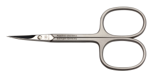 Hautschere lange Spitze gebogen