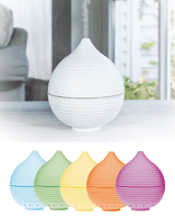 PROMED AL305 Aroma Diffusor für Duftöle mit 5-fach Farbwechsel