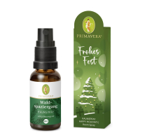 Geschenkanhänger Frohes Fest, mit Waldspaziergang Raumspray