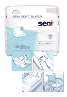 Bettschutzunterlagen Seni Soft Super 90x60 (1 Karton: 2 x 25 Stück)