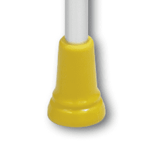 Krückenkapsel chromgelb 17mm für Kinder-Unterarmgehstützen