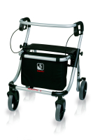 Rollator POLO PLUS-T, silber, Größe M