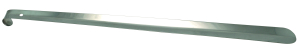 Schuhanzieher aus Metall ca. 58 cm universal Farbe chrom