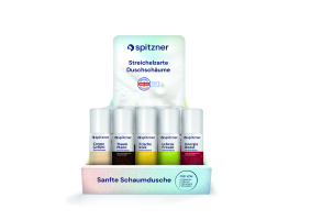 Duschschaum-Display