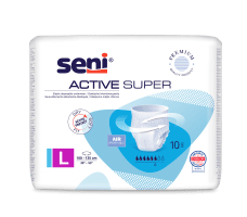 Einweginkontinenzslip Seni Active Super Large (1 Karton: 8 x 10 Stück)