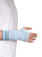 Handgelenkbandage Manu Dur, gletscher-blau