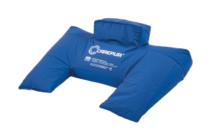 Semi-Fowler-Kissen CarePur M 65 x 50 x 15 cm blau_Produktbild