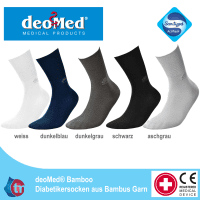 DeoMed Diabetikersocken Bamboo_Bild 1