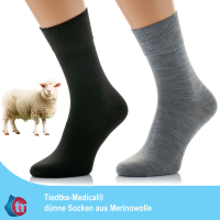 Merinowollsocken antibakteriell