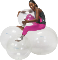 Gymnastikball Gymnic OPTI transparent