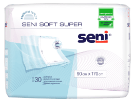 Bettschutzunterlagen Seni Soft Super mit Flügel 90x170