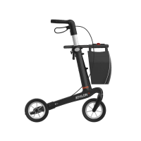 Rollator ATHLON SL Carbon Komfort mit PUR-Softrädern, black