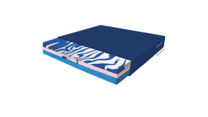 Anti-Dekubitus-Luftzellen-Sitzkissen XAIR hybrid, blau